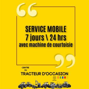 Service Mobile 7 jours / 24 hrs
